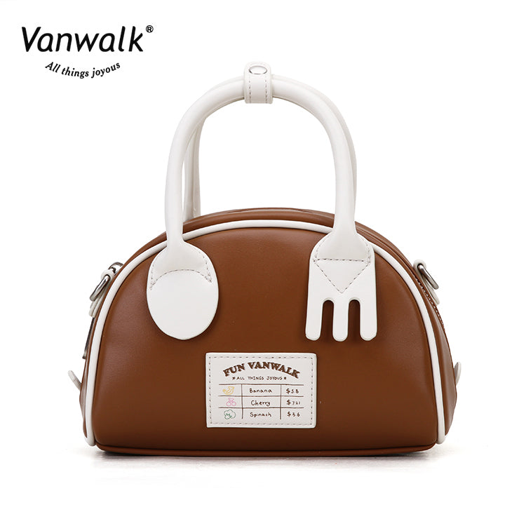 Vanwalk Lightweight FUN MARKET crossbody bag V2796
