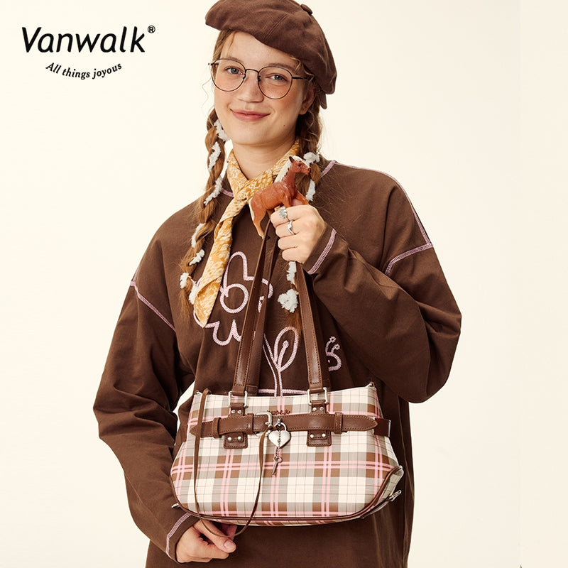 Vanwalk Water-Resistant Farm shoulder bag V2847