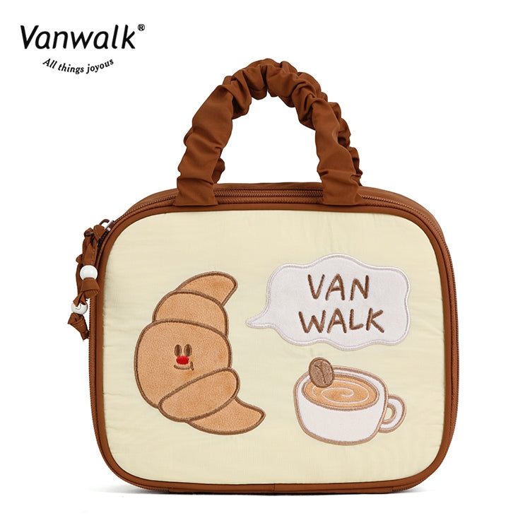 Vanwalk cute design Pizza Cosmetic bag VS26