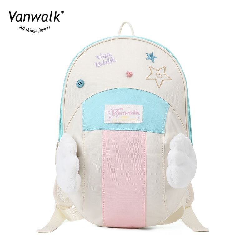 Vanwalk Fashion Streetwear Lucky Star Backpack V2880