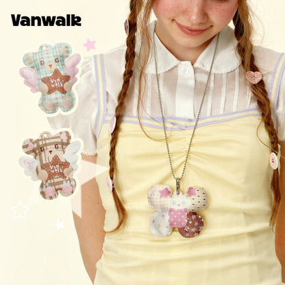 VANWALK Gulugulu Series Stuffed Tag Bag Accessories Pendant/Chain K700