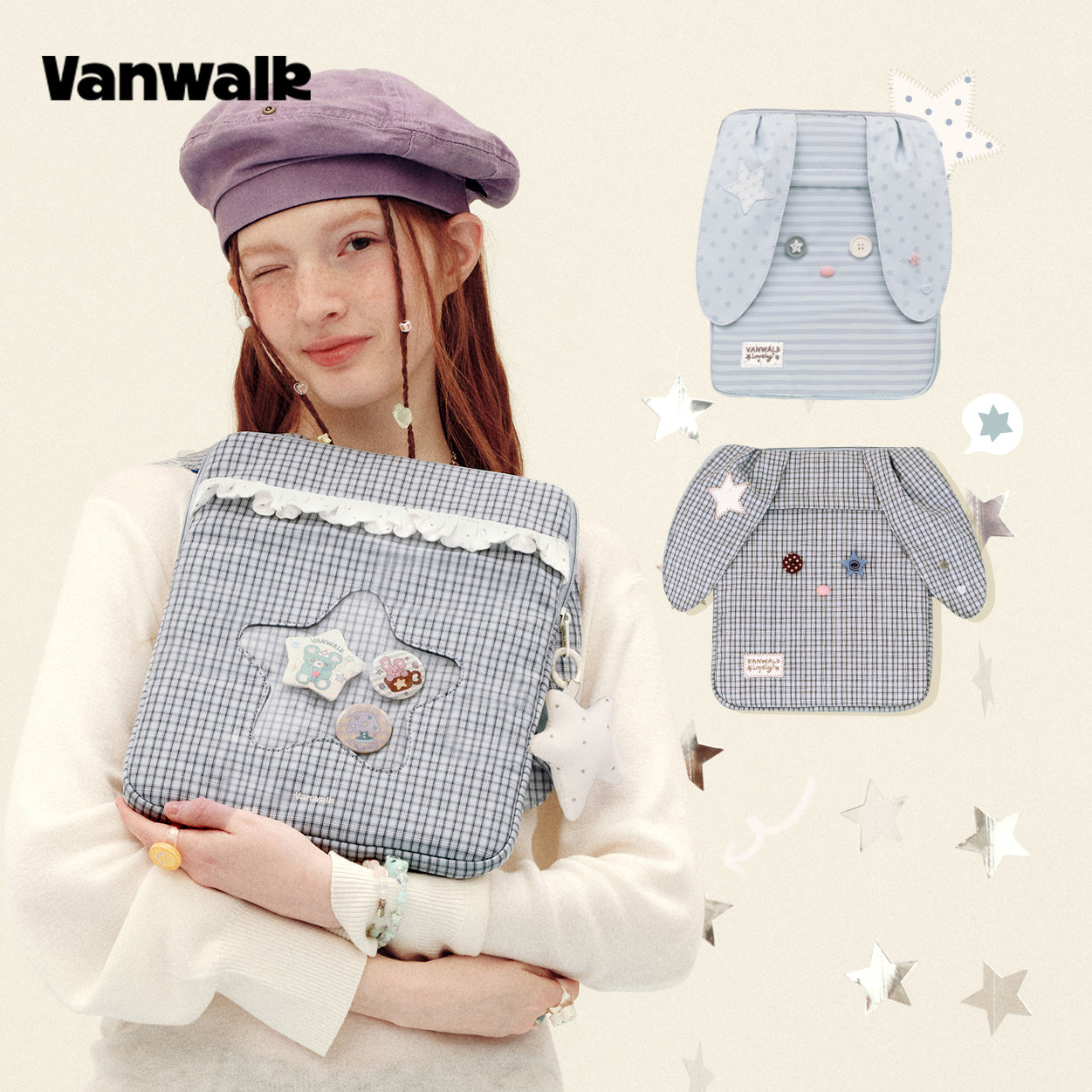 VANWALK Stationery House 13-inch Laptop and Tablet Bag VS92