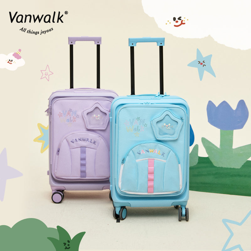Vanwalk Large capacity happy band suitcase b1006