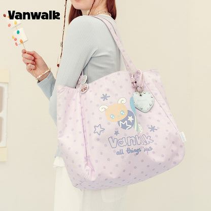 vanwalk Large Capacity Planner House Series Shoulder Bag v3017