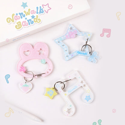 Vanwalk Happy Band Musical Note Acrylic Pendant K581
