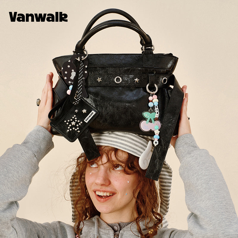 VANWALK Pinecone Tribe Series Handbag/Crossbody Bag v2989