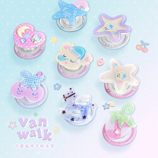 VANWALK Gulugulu Series Original Kawaii Cartoon Design Desktop Cell Phone Holder K702/K613