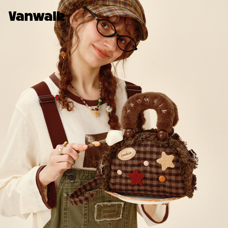 VANWALK Pinecone Tribe Series Original Shoulder Bags Handbag V2992