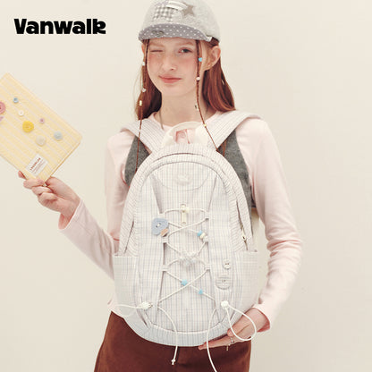 VANWALK Planner House Large-Capacity Book Backpack v3024