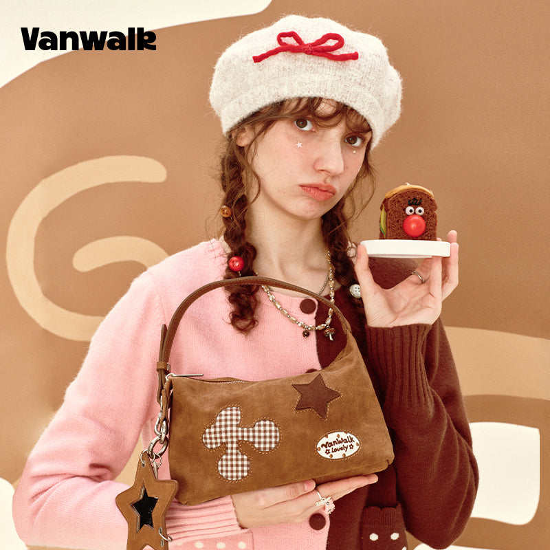 VANWALK Pinecone Tribe Series Original Shoulder Bags Handbag V2979