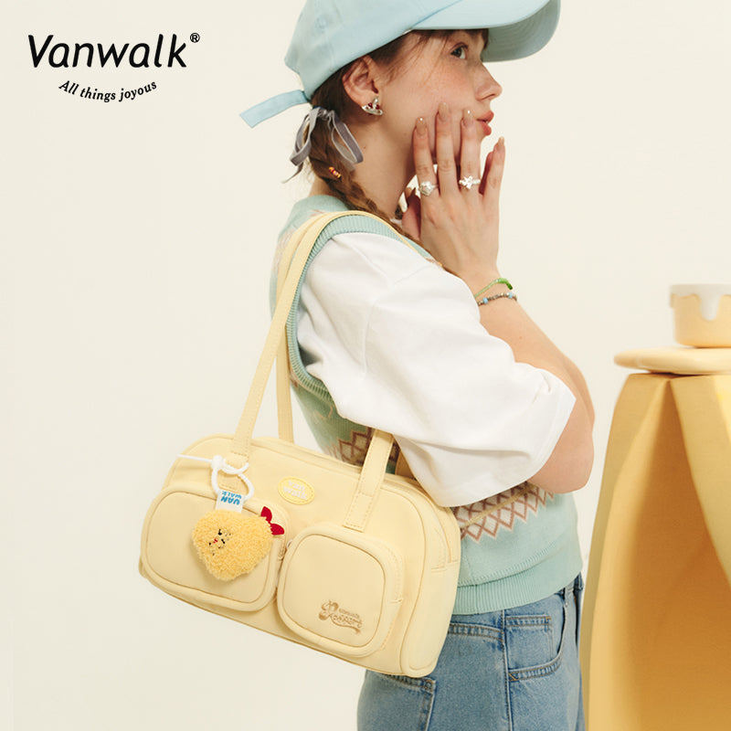 Vanwalk  Water-Resistant Summer Afternoon Tea  Shoulder Bag V2629