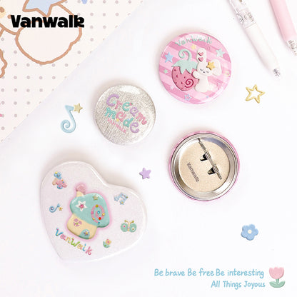 VANWALK Gulugulu Series Cute  Accessories Customized Badge K705