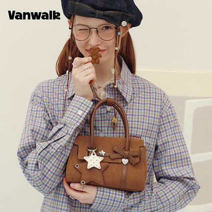 vanwalk Exquisite Notebook House Series Handbag v3034