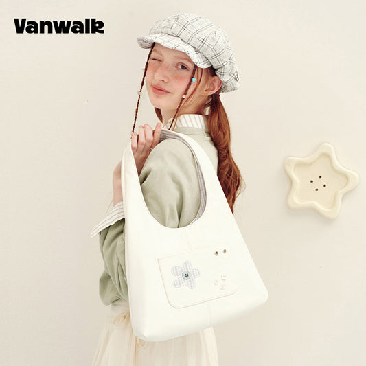 VANWALK Planner House Double-Sided Tote Bag/Shoulder Bag v3026