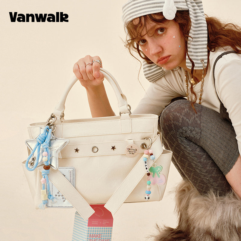 VANWALK Pinecone Tribe Series Handbag/Crossbody Bag v2989