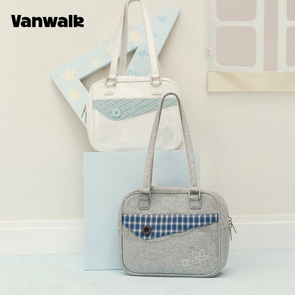 vanwalk Adorable Design Notebook House Series Shoulder Bag v3023