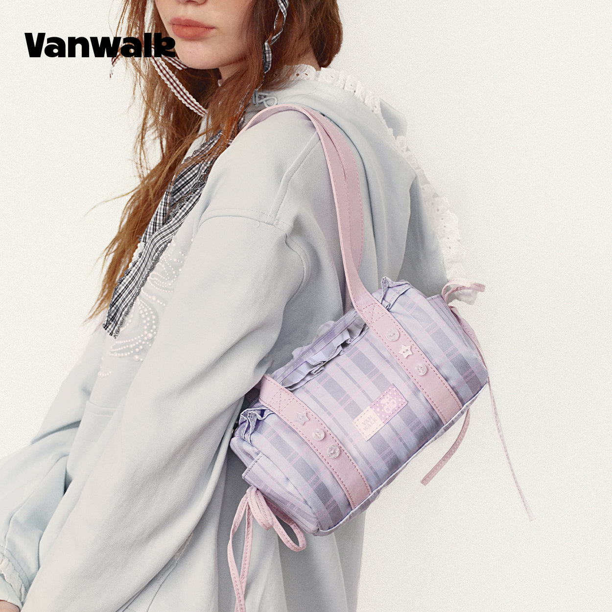 vanwalk Exquisite Maiden January Lucky Pony Series Shoulder Bag v3013