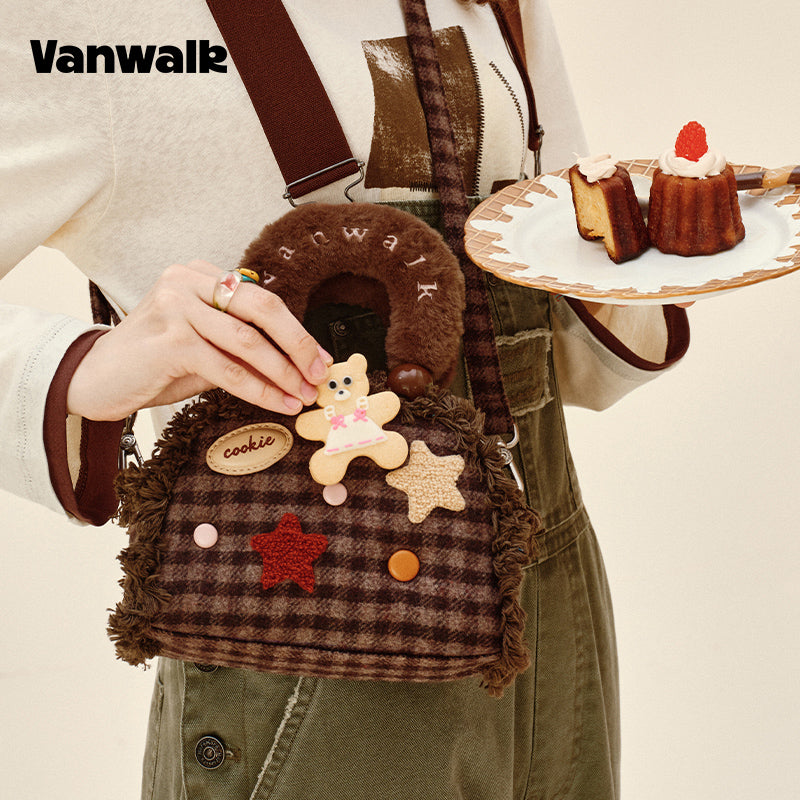 VANWALK Pinecone Tribe Series Original Shoulder Bags Handbag V2992