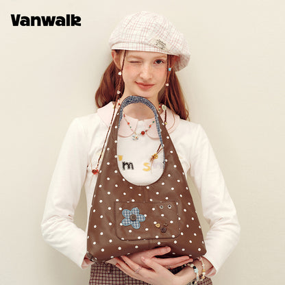 VANWALK Planner House Double-Sided Tote Bag/Shoulder Bag v3026