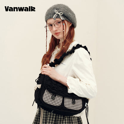 VANWALK Journal House Series Original Shoulder Bags Handbag V3021
