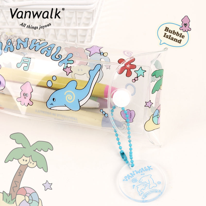 Vanwalk adorable Bubble Island Spectacle case K528