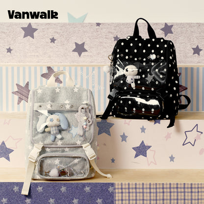 Vanwalk Multiple Pockets January Lucky Pony Series backpack V3007