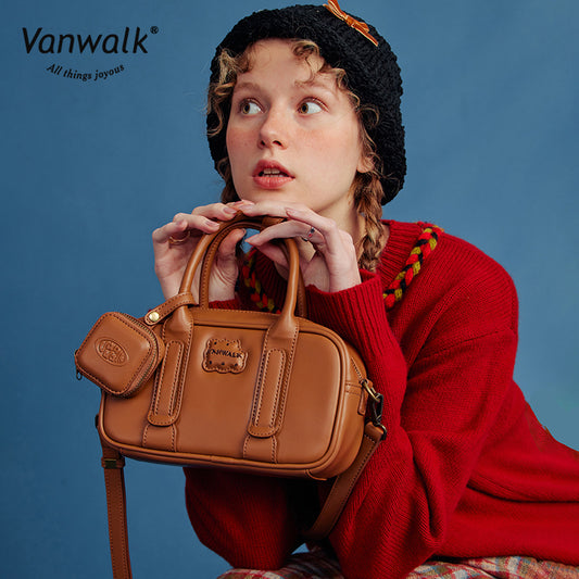 Vanwalk Leisure Lucky House crossbody bag V2725