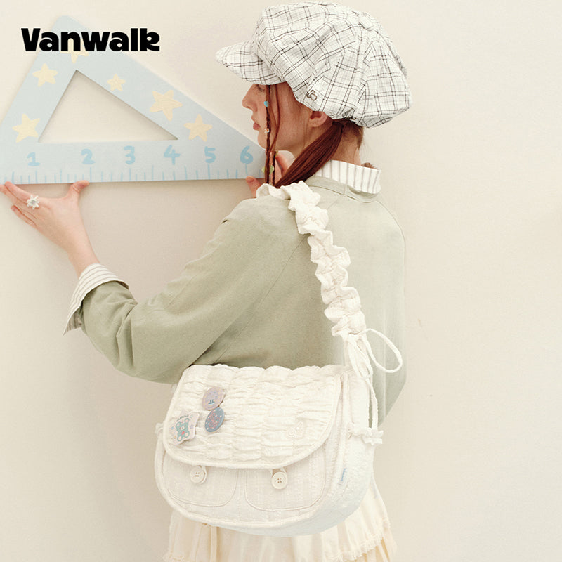 VANWALK Journal House Series Original Shoulder Bags Handbag V3021