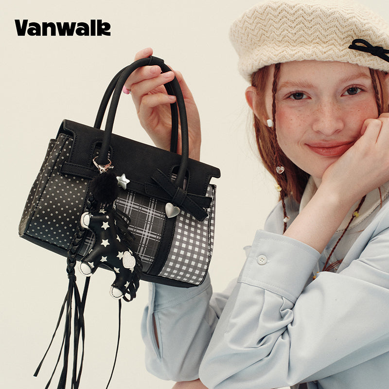 vanwalk Exquisite Notebook House Series Handbag v3034
