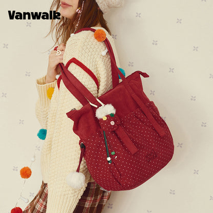 VANWALK Christmas Collection Large Capacity Shoulder Bag v3002