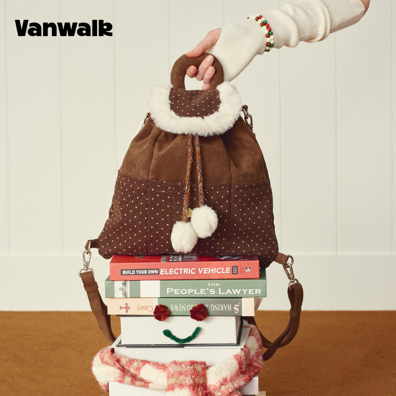 VANWALK Christmas Collection Mini Large Capacity Backpack v3001