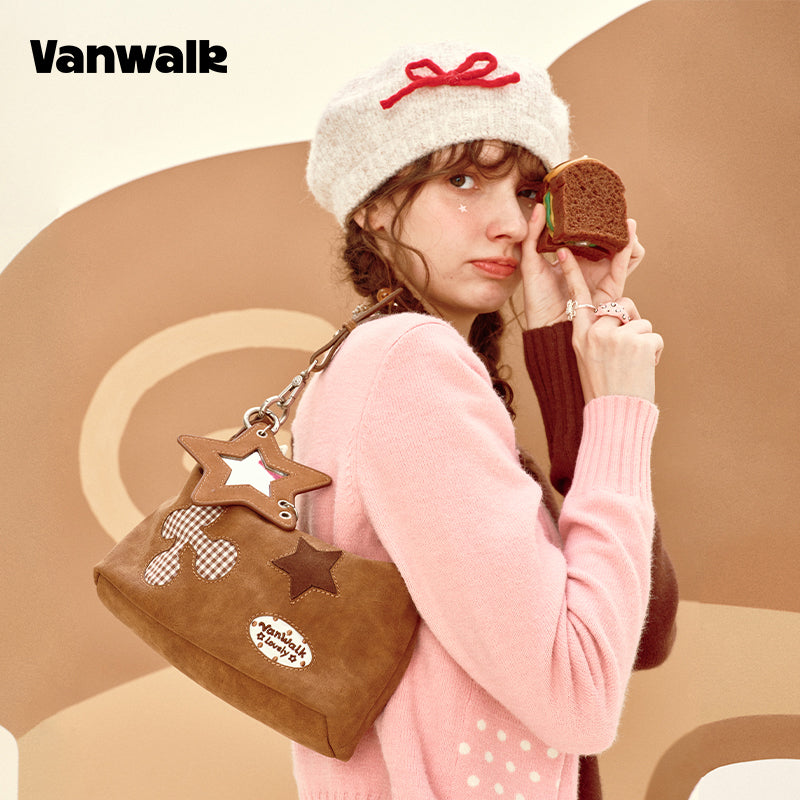 VANWALK Pinecone Tribe Series Original Shoulder Bags Handbag V2979