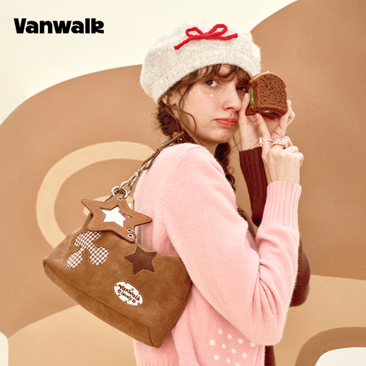 VANWALK Pinecone Tribe Series Original Shoulder Bags Handbag V2979