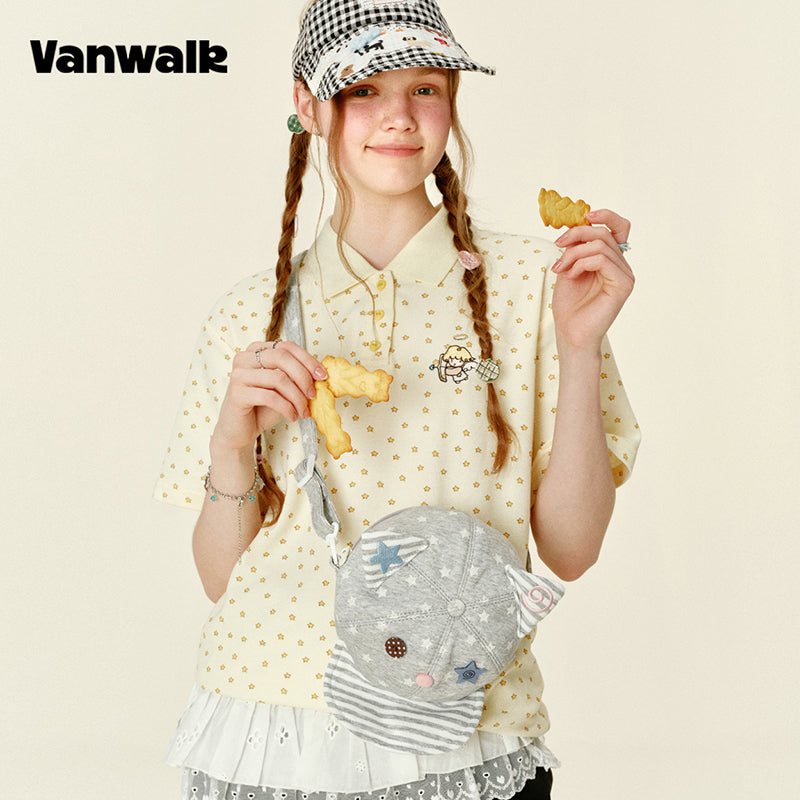 VANWALK Gulugulu Series Hat-shaped Crossbody Bag V3052