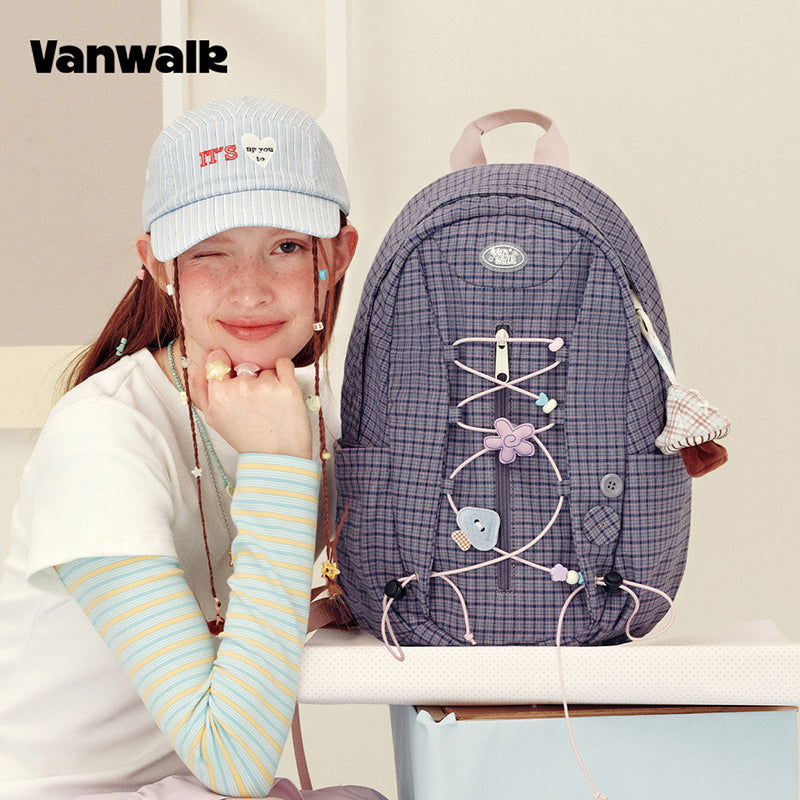 VANWALK Planner House Large-Capacity Book Backpack v3024