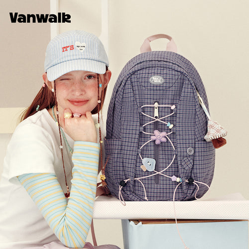 VANWALK Planner House Large-Capacity Book Backpack v3024