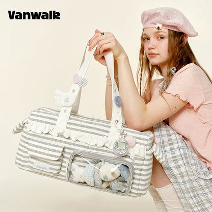 VANWALK Gulugulu Large-Capacity Shoulder Bag V3055