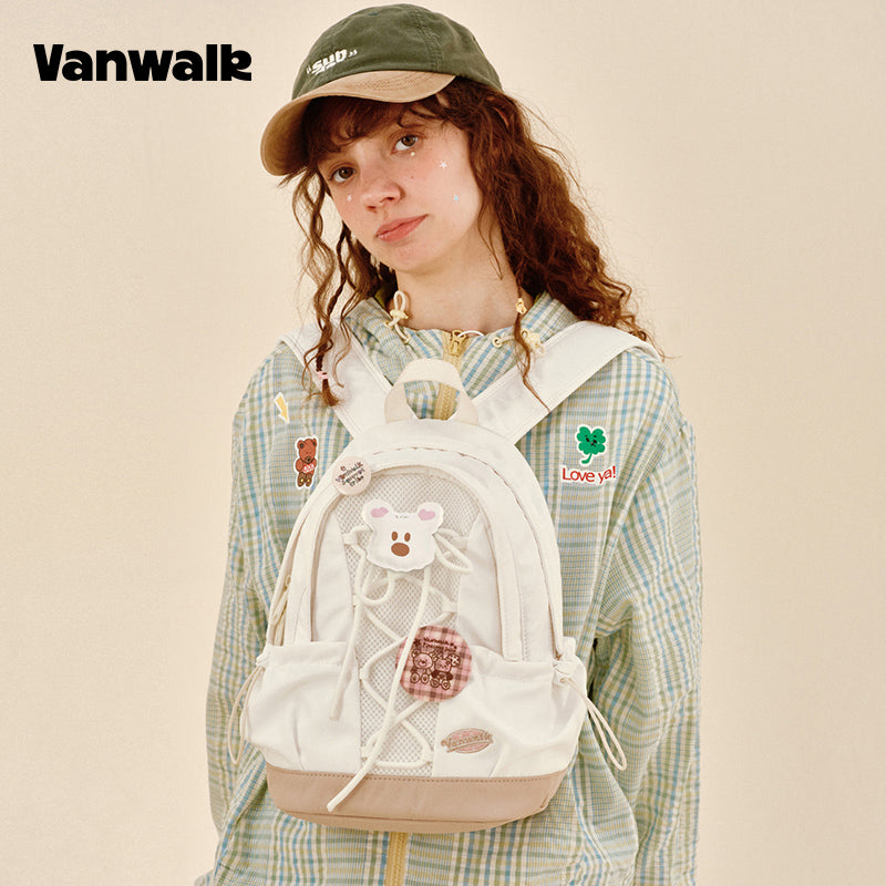 VANWALK Original Design Pinecone Tribe Series Backpack v2972