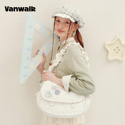 VANWALK Journal House Series Original Shoulder Bags Handbag V3021