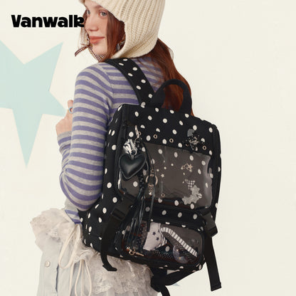 Vanwalk Multiple Pockets January Lucky Pony Series backpack V3007