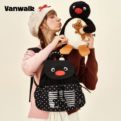 VANWALK Cute Design Pingu Series Backpack v2980