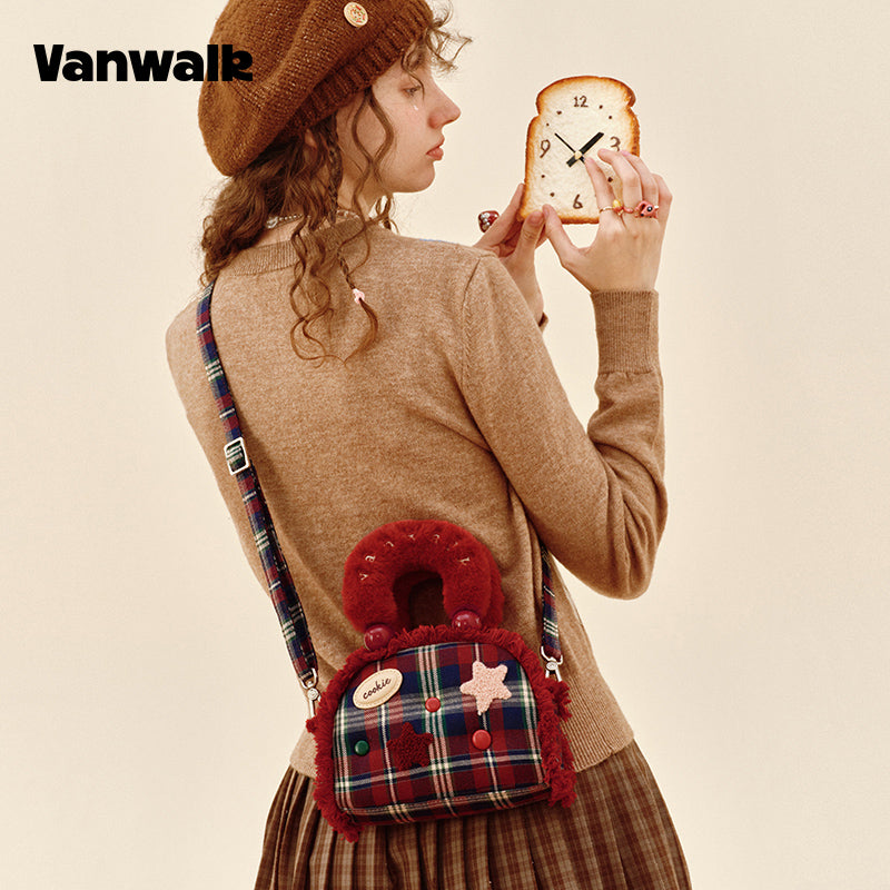 VANWALK Pinecone Tribe Series Original Shoulder Bags Handbag V2992