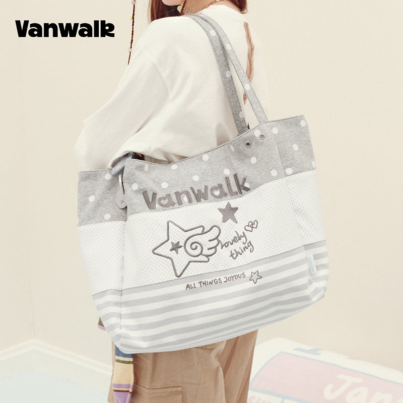 vanwalk Large Capacity Planner House Series Shoulder Bag v3017