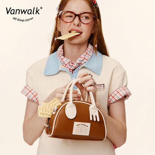 Vanwalk Lightweight  FUN MARKET crossbody bag V2796