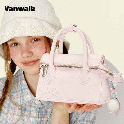 VANWALK Gulugulu Series Original Star Hollow-out Mini Shoulder Bags PU Handbag V3051