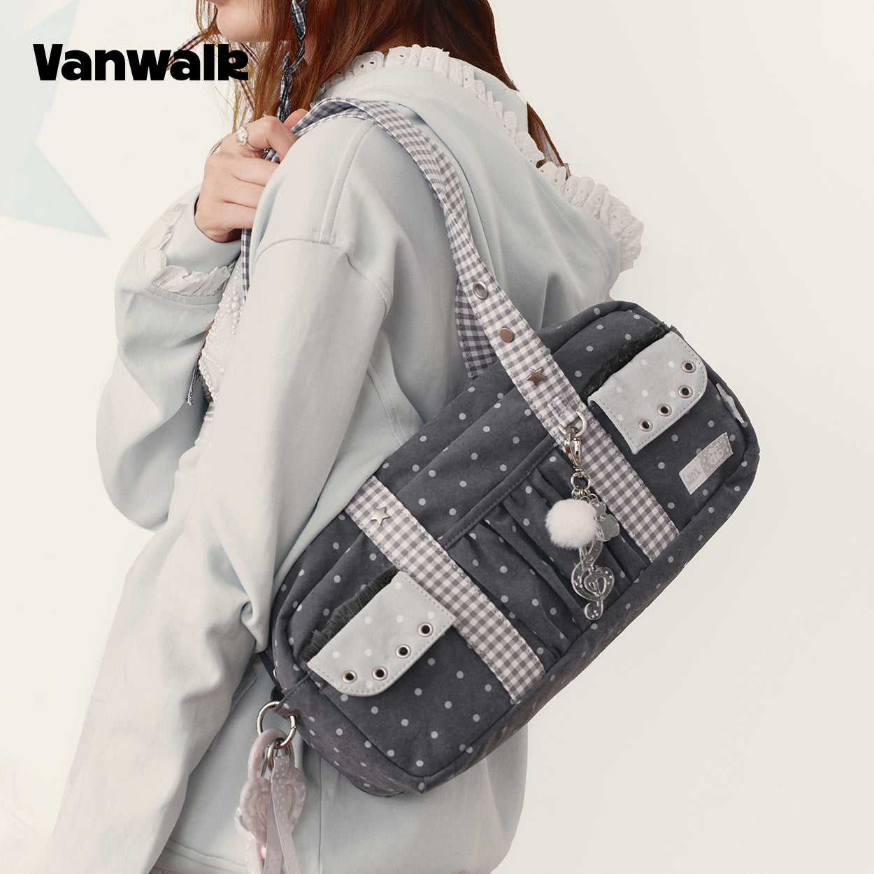 vanwalk January Lucky Pony Series Shoulder Bag v3011