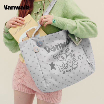 vanwalk Large Capacity Planner House Series Shoulder Bag v3017