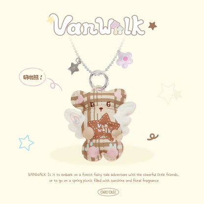 VANWALK Gulugulu Series Stuffed Tag Bag Accessories Pendant/Chain K700