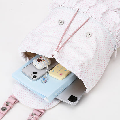 VANWALK Cute Design Lovely Note Student Backpack v2904