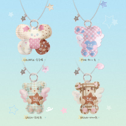 VANWALK Gulugulu Series Stuffed Tag Bag Accessories Pendant/Chain K700